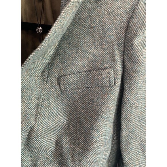 NWT $159 Talbots Petite 4 Herringbone Wool Blend Blazer Jacket Classic Career - Picture 9 of 12